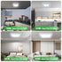 LED Deckenleuchte Quadratisch 48 W Flach Design